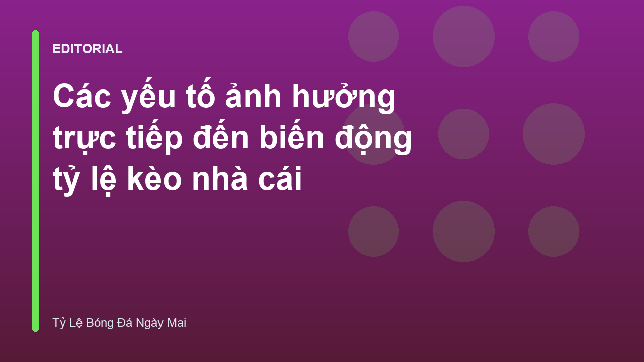 Biểu đồ minh họa biến động tỷ lệ kèo bóng đá