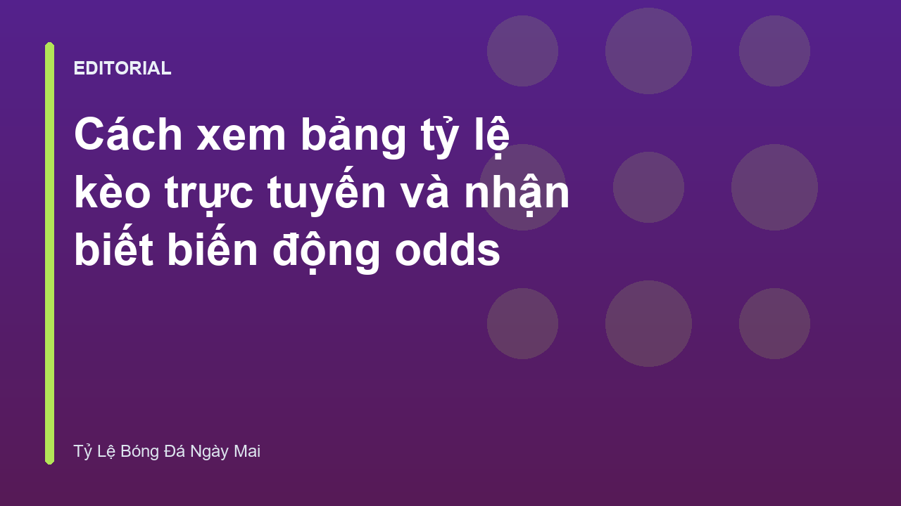 Bảng tỷ lệ kèo trực tuyến trên màn hình máy tính