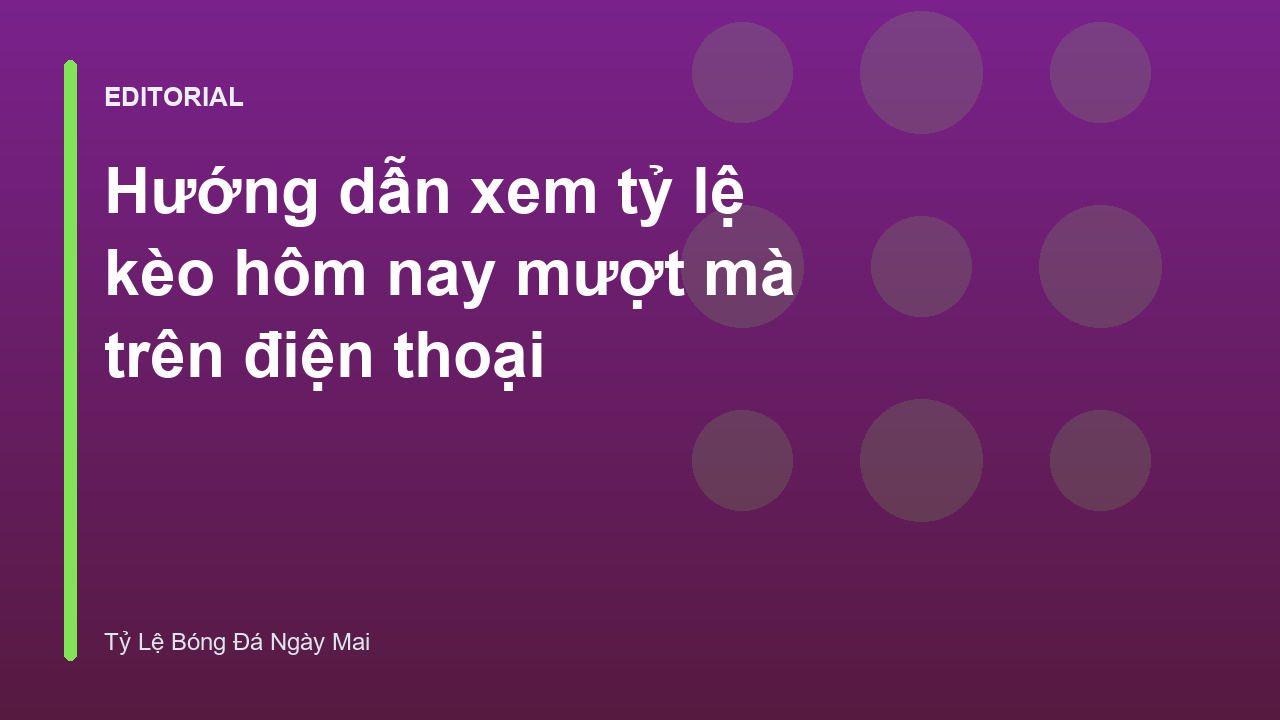 Người dùng xem tỷ lệ kèo hôm nay trên điện thoại di động