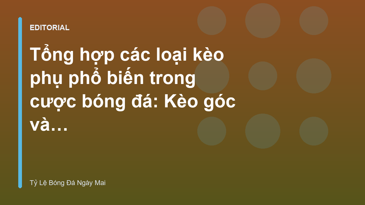 Người chơi đang phân tích các loại kèo phụ trong cá cược bóng đá